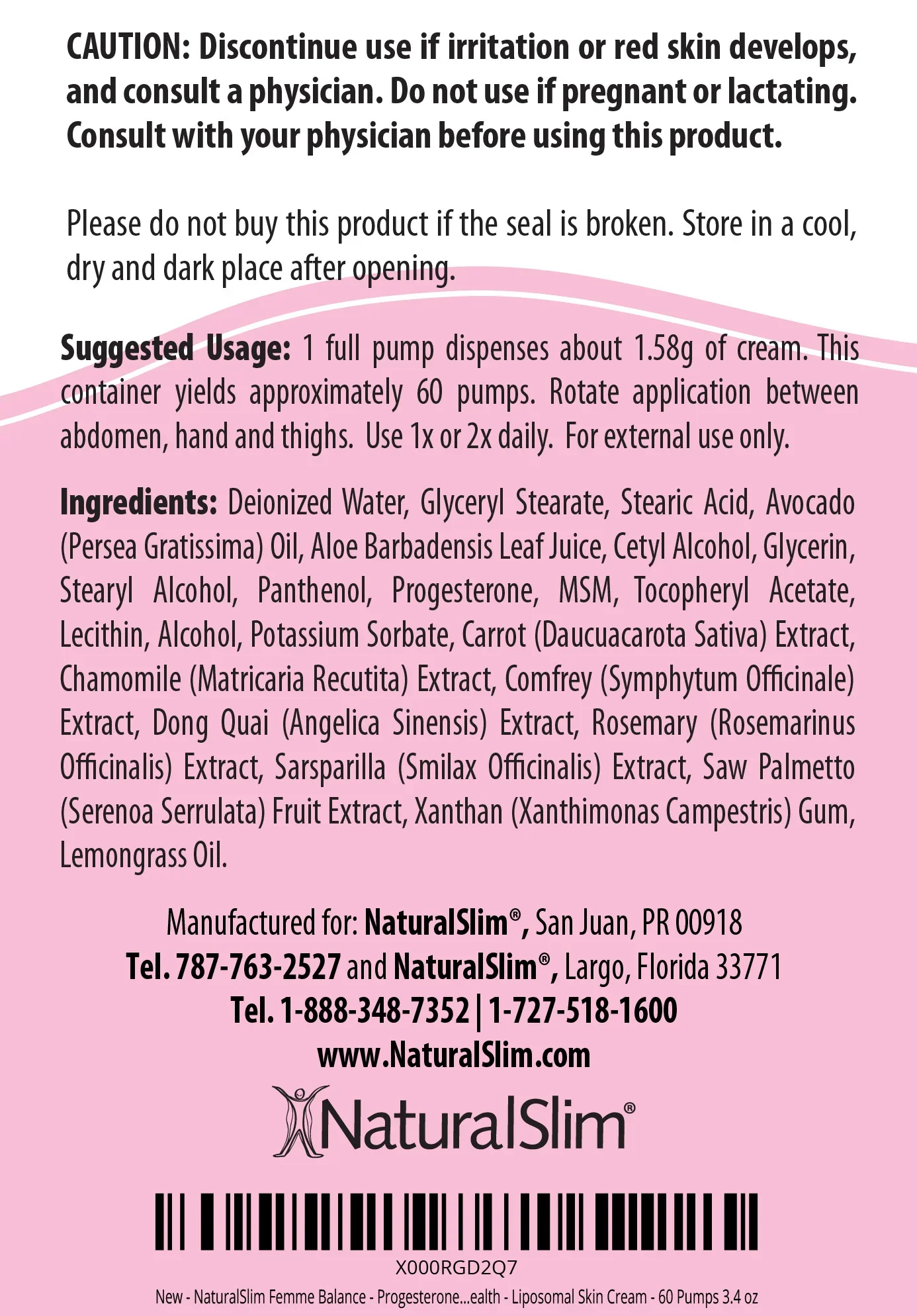 FEMME BALANCE™ | Crema de Progesterona - Image 11