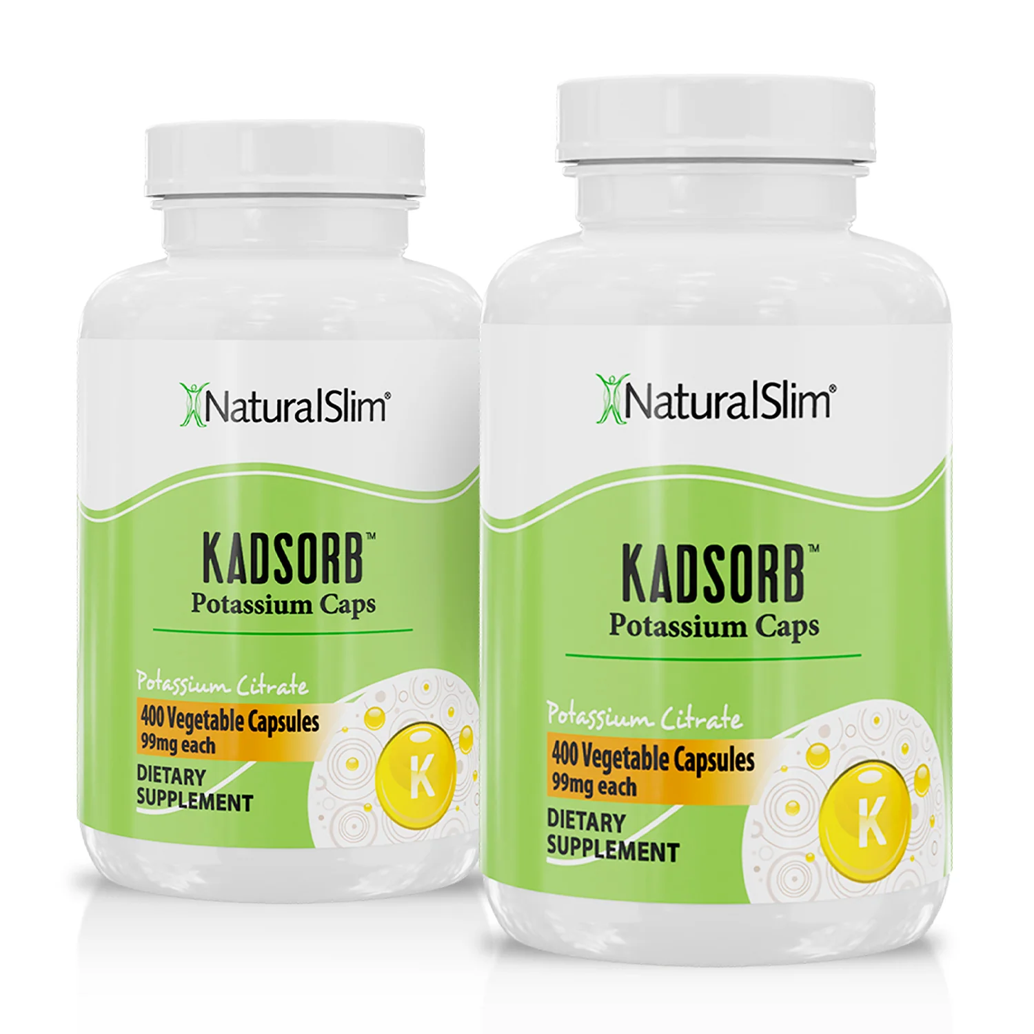 KADSORB™ Potassium Caps- 400 capsules | Citrato de Potasio - Image 3