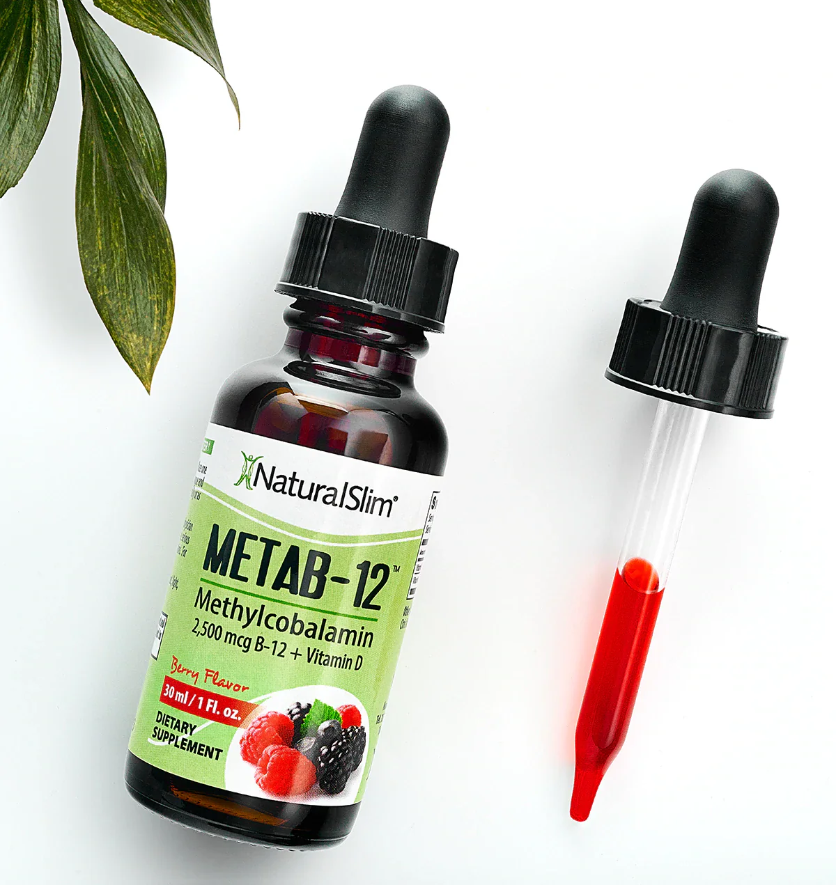 Metab-12 | Berry Liquid Vitamin B-12 (methylcobalamin) + Vitamin D - Image 10